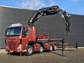 DAF CF 510 8x2 / PALFINGER 110 tm - JIB - WINCH